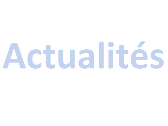 Actualités