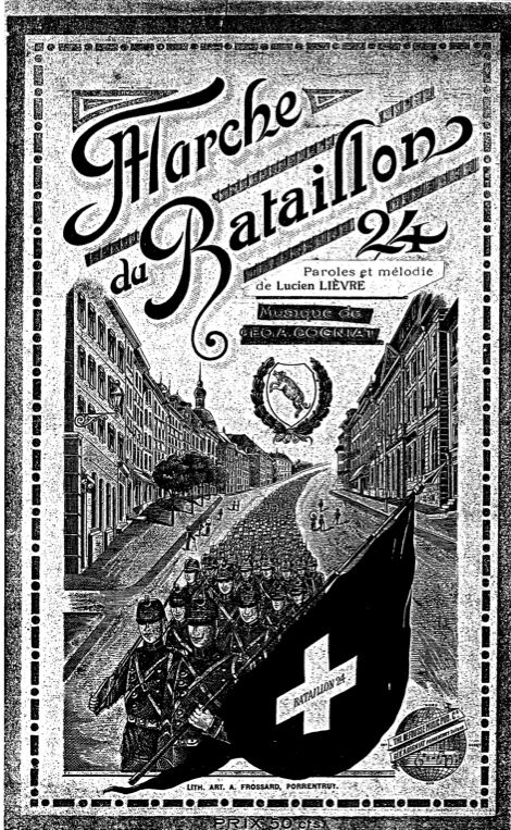 Lucien Lièvre, le Batayon 24