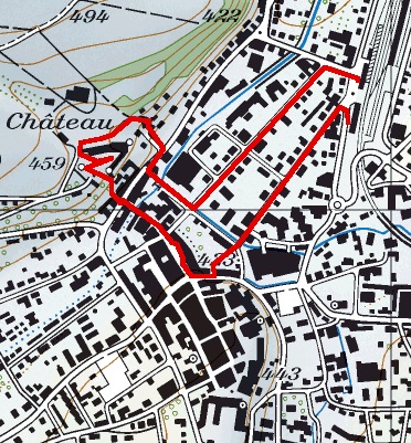 Porrentruy, gare-château-bus