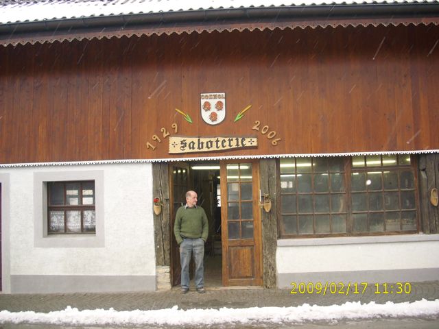 Le sabotier de Cornol