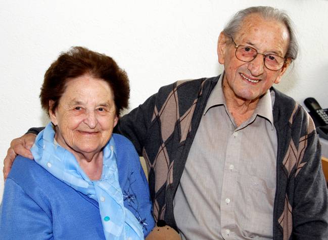 Maurice et Hélène Friche, 2010, photo Danièle Ludwig, ag.bist
